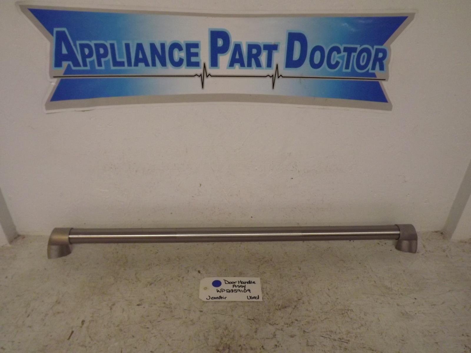 JennAir Refrigerator WP12859109 Door Handle Assy Used JennAir Refrigerator WP12859109 Door Handle Assy Used